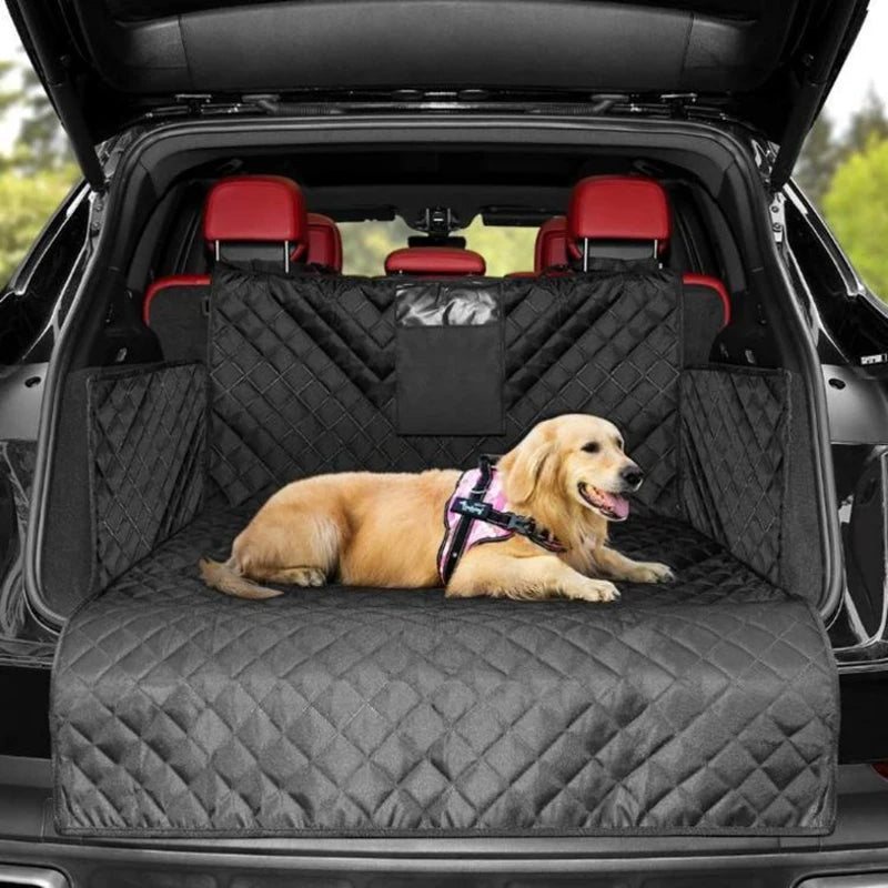 Dog Car Seat Cover Trunk Case Dog Car Dog Transporter Mat Pad Dog Car Seat Cover Hammock Dog Car Trunk Protection