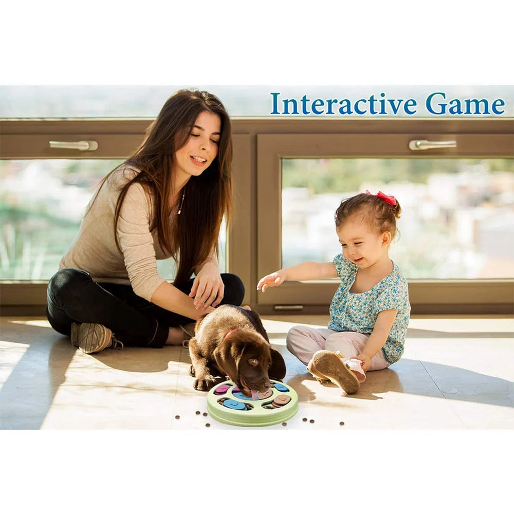 Dog Puzzle Toys Slow Feeder Interactive Increase Puppy IQ Food Dispenser Slowly Eating Non Slip Bowl Training Game Pet Cat Toys