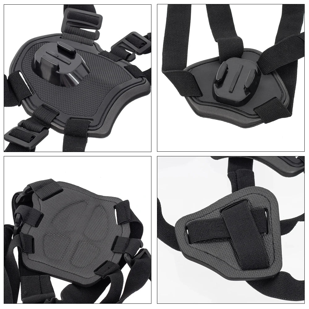 Dog Harness for Gopro Soft and Adjustable Pet Chest Strap Mount Vest for GoPro Hero 12 11 10 9 8 6 5 SJCAM AKASO DJI Accessories