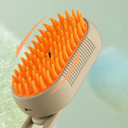 Cat Steam Brush Steamy Dog Brush 3 In 1 Electric Spray Cat Hair Brushes for Massage Pet Grooming Comb Hair Removal Combs